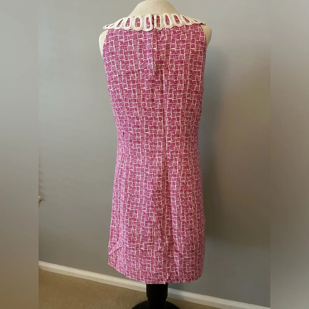 Lilly Pulitzer pink design dress with embroidered detail - Picture 2 of 2